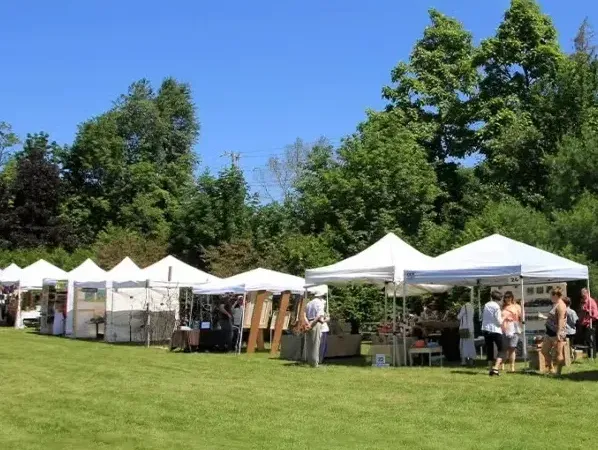 Uporaba razstavnih šotorov