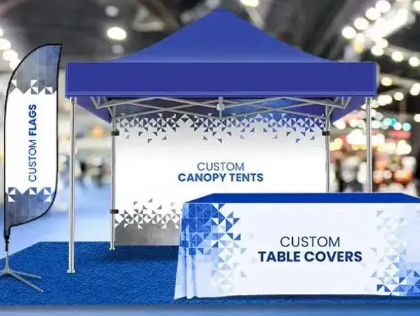 Postavitev razstavnih šotorov