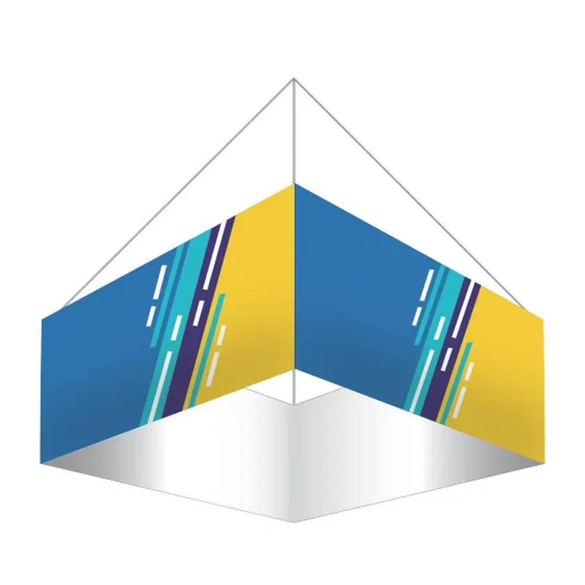 Kvadratni stropni viseči transparent